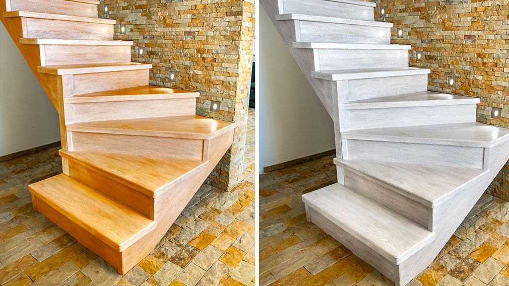 treppe lackieren