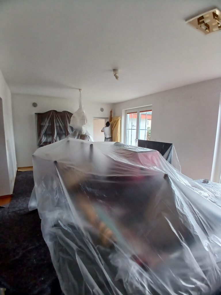 wohnzimmer malerarbeiten berlin